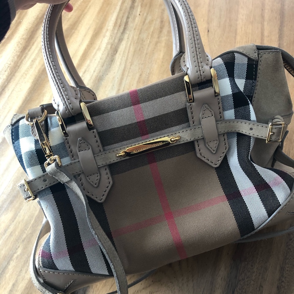 Burberry bowling bag